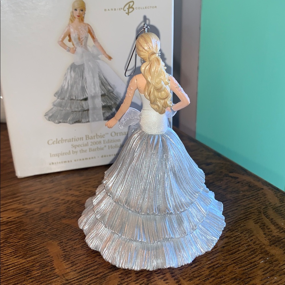Hallmark Keepsake Special Edition 2008 Celebration Barbie Ornament - Picture 3 of 7